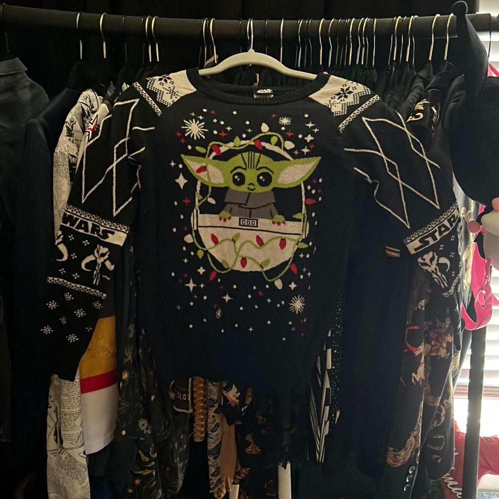 Baby yoda Christmas sweater